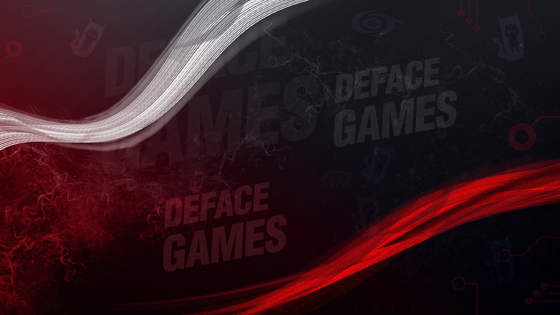 Red Doom Gaming Youtube Cover Full Hd Deface Games